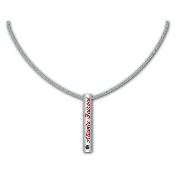 Atlanta Falcons NFL / NCK003 - Silver Bar Necklace