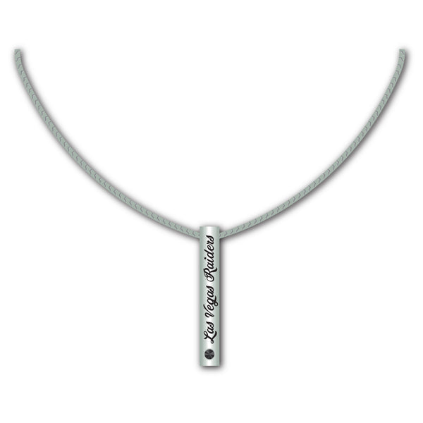 Las Vegas Raiders NFL / NCK003 - Silver Bar Necklace