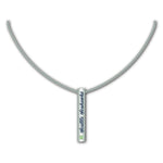 Seattle Seahawks NFL / NCK003 - Silver Bar Necklace