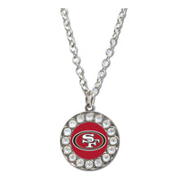 San Francisco 49ers NFL / NCK006 - Rhinestone Necklace