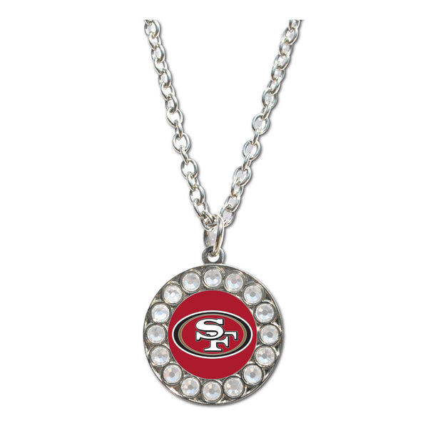San Francisco 49ers NFL / NCK006 - Rhinestone Necklace