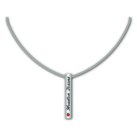 Houston Texans NFL / NCK003 - Silver Bar Necklace