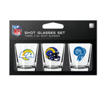 Los Angeles Rams NFL / SHT003 - 3 Shot Glass Set Packaged