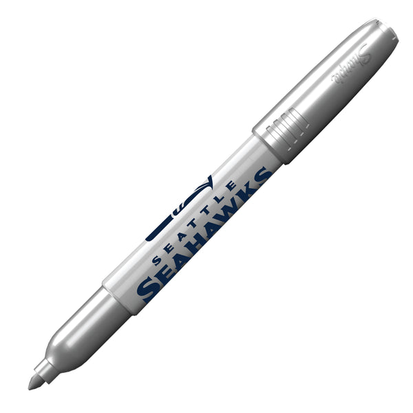 Seattle Seahawks NFL / PEN007 - Silver Sharpie