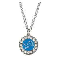 Detroit Lions NFL / NCK006 - Rhinestone Necklace