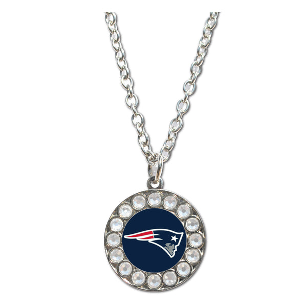 New England Patriots NFL / NCK006 - Rhinestone Necklace