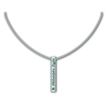 Philadelphia Eagles NFL / NCK003 - Silver Bar Necklace