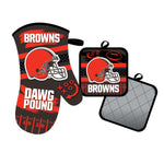 Cleveland Browns NFL / OMP001 - Oven Mitts Potholders