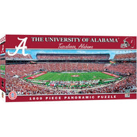 Wholesale Alabama Crimson Tide - 1000 Piece Panoramic Jigsaw Puzzle - Center View