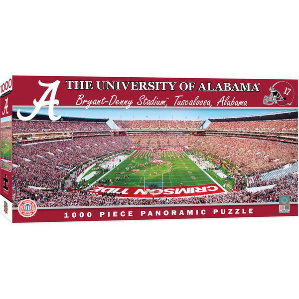 Wholesale Alabama Crimson Tide - 1000 Piece Panoramic Jigsaw Puzzle - End View