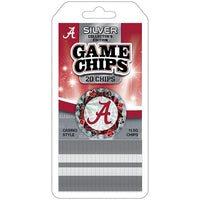 Wholesale Alabama Crimson Tide 20 Piece Poker Chips