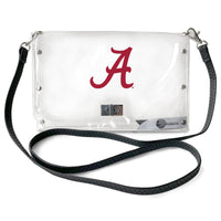 Wholesale Alabama Crimson Tide Clear Envelope Purse STRAP