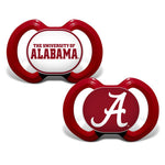 Wholesale Alabama Crimson Tide - Pacifier 2-Pack