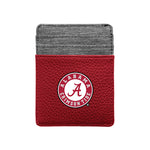 Wholesale Alabama Crimson Tide Pebble Front Pocket Wallet Dark Red