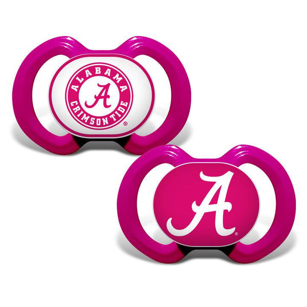 Wholesale Alabama Crimson Tide - Pink Pacifier 2-Pack