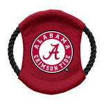 Wholesale Alabama Crimson Tide Team Flying Disc Pet Toy