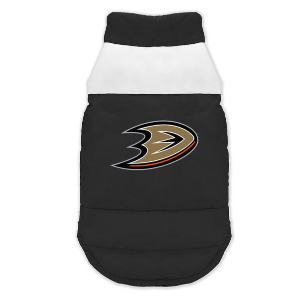 Wholesale Anaheim Ducks Pet Parka Puff Vest