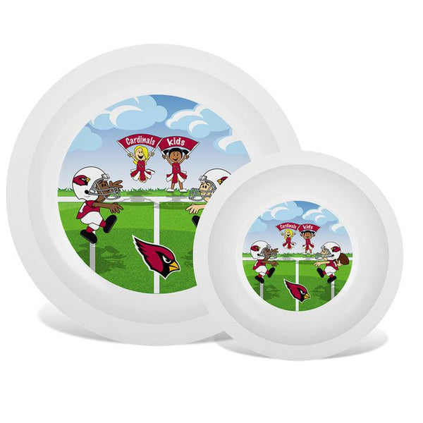 Wholesale Arizona Cardinals - Baby Plate & Bowl Set