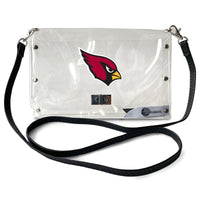 Wholesale Arizona Cardinals Clear Envelope Purse STRAP