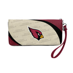 Wholesale Arizona Cardinals Curve Zip Organizer Wallet