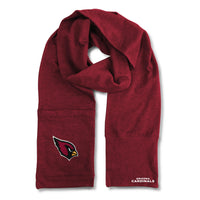 Wholesale Arizona Cardinals Jimmy Bean 4 in 1 Scarf DRED