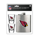 Wholesale Arizona Cardinals NFL / FSK001 - Flask Shot Glasses Set