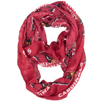 Wholesale Arizona Cardinals Sheer Infinity Scarf