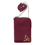 Wholesale Arizona Coyotes Pebble Smart Purse Maroon