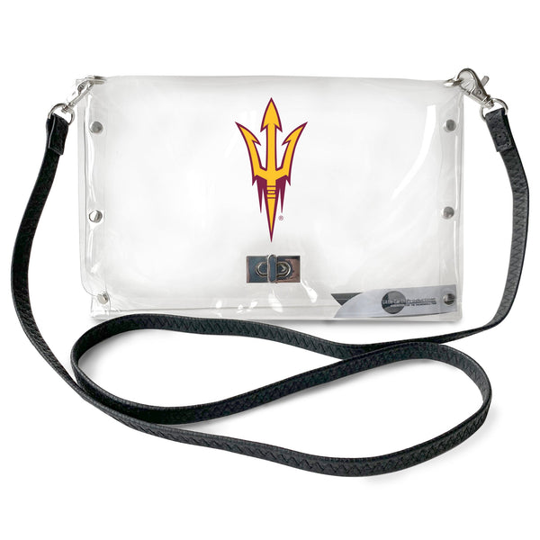 Wholesale Arizona State Sun Devils Clear Envelope Purse STRAP