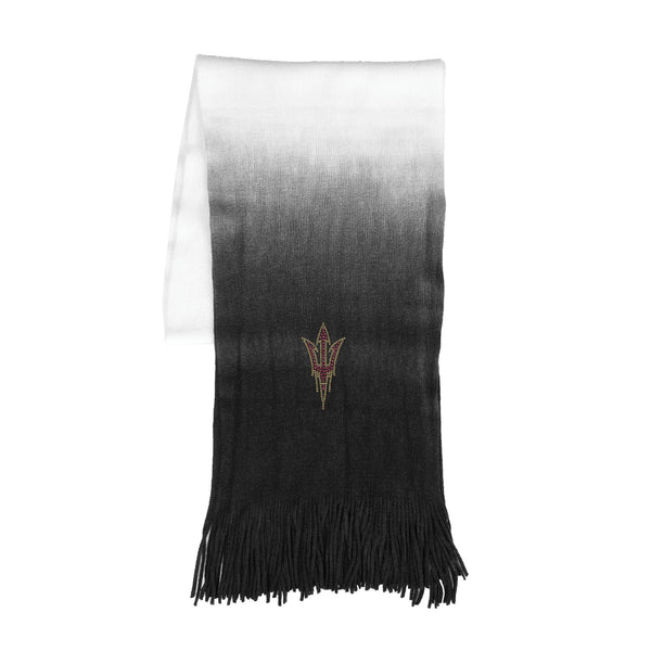 Wholesale Arizona State Sun Devils Dip Dye Scarf Black