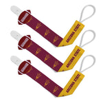 Wholesale Arizona State Sun Devils - Pacifier Clip 3-Pack