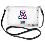 Wholesale Arizona Wildcats Clear Envelope Purse STRAP