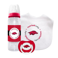 Wholesale Arkansas Razorbacks - 3-Piece Baby Gift Set