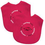 Wholesale Arkansas Razorbacks - Baby Bibs 2-Pack