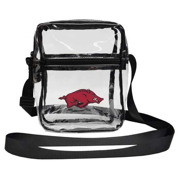 Wholesale Arkansas Razorbacks Clear Sideline Purse