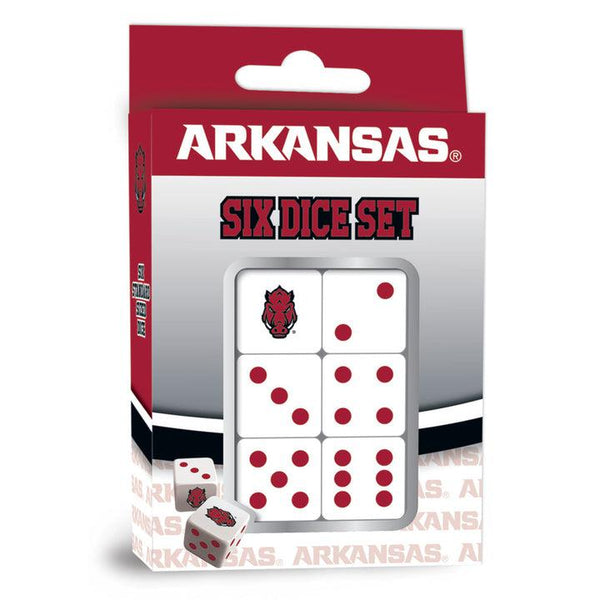 Wholesale Arkansas Razorbacks Dice Set