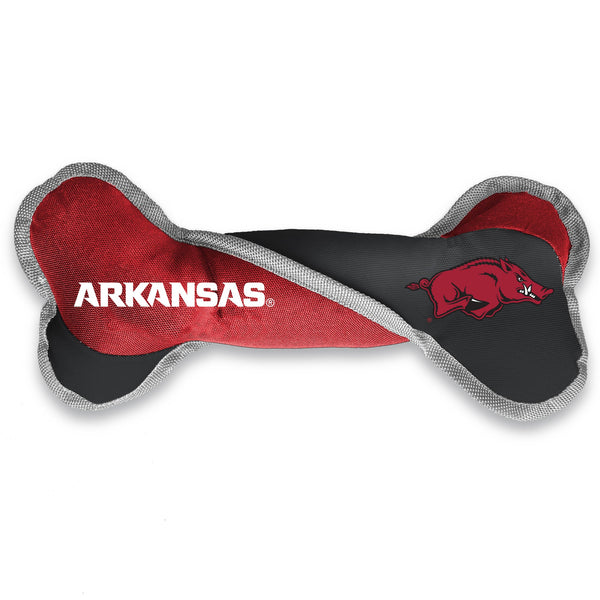 Wholesale Arkansas Razorbacks Pet Tug Bone -