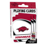 Wholesale Arkansas Razorbacks Playing Cards - 54 Card Deck