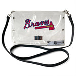 Wholesale Atlanta Braves Clear Envelope Purse STRAP