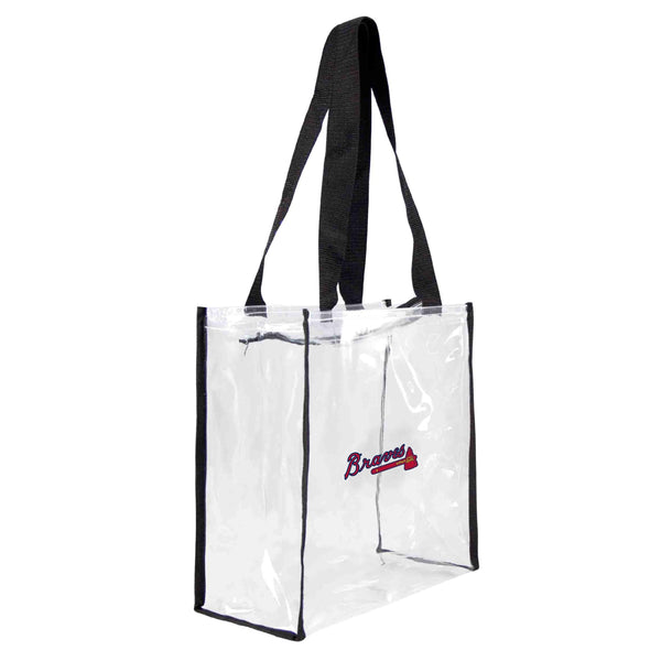 Wholesale Atlanta Braves Clear Square Stadium Tote