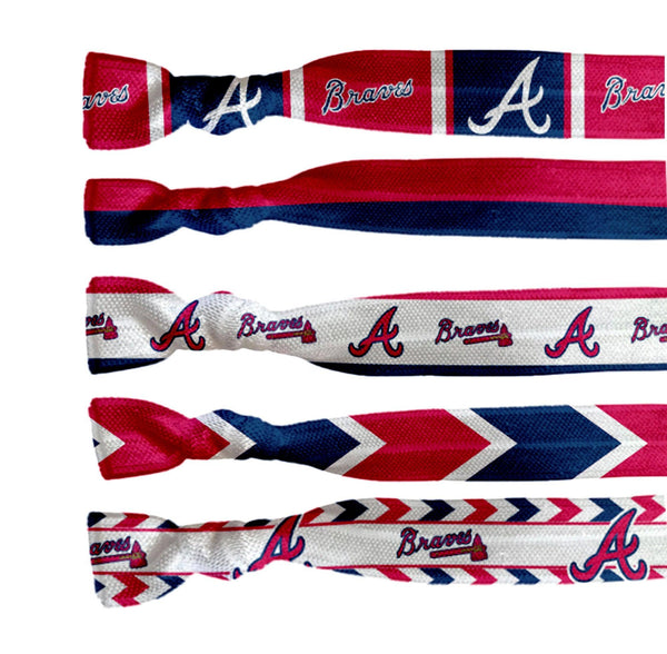 Wholesale Atlanta Braves Knotted Hair Tie