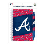 Wholesale Atlanta Braves MLB / NBP008-KT - 5x7Notebook Pen Sets /