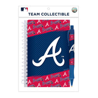 Wholesale Atlanta Braves MLB / NBP008-KT - 5x7Notebook Pen Sets /