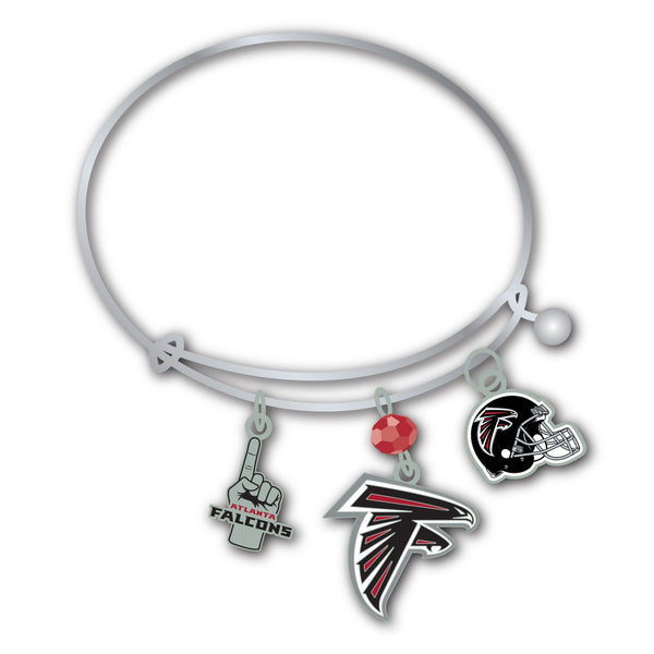 Wholesale Atlanta Falcons NFL / BRC001 - 3 Charm Bracelet