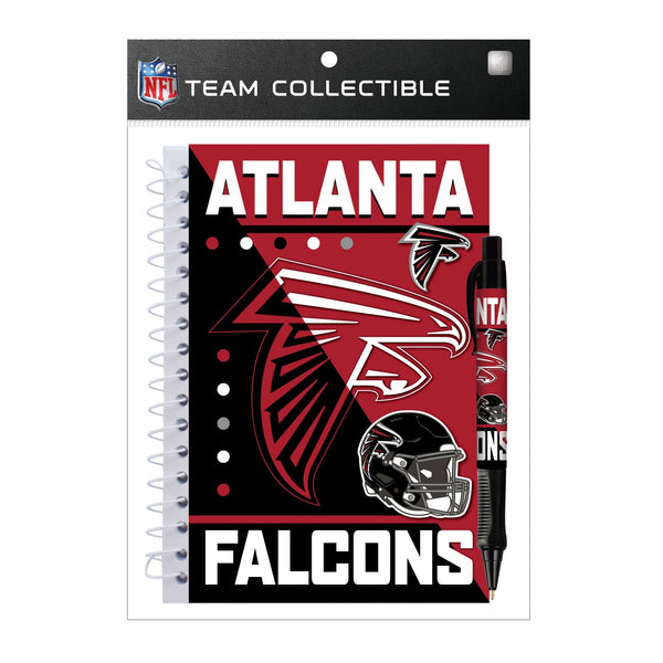 Wholesale Atlanta Falcons NFL / NBP008KT - 5x7Notebook Pen Sets /