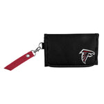 Wholesale Atlanta Falcons Ribbon Organizer Wallet Dark Red