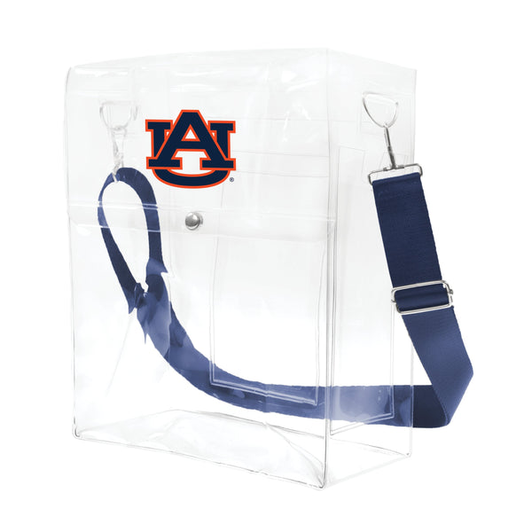 Wholesale Auburn Tigers Clear Ticket Satchel Alt