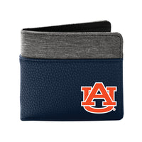 Wholesale Auburn Tigers Pebble BiFold Wallet NAVY