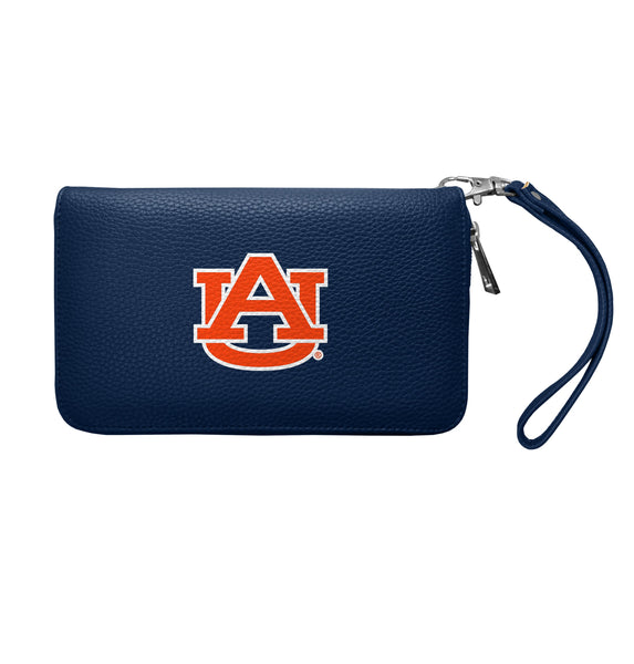 Wholesale Auburn Tigers Zip Organizer Wallet Pebble Navy