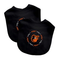 Wholesale Baltimore Orioles - Baby Bibs 2-Pack